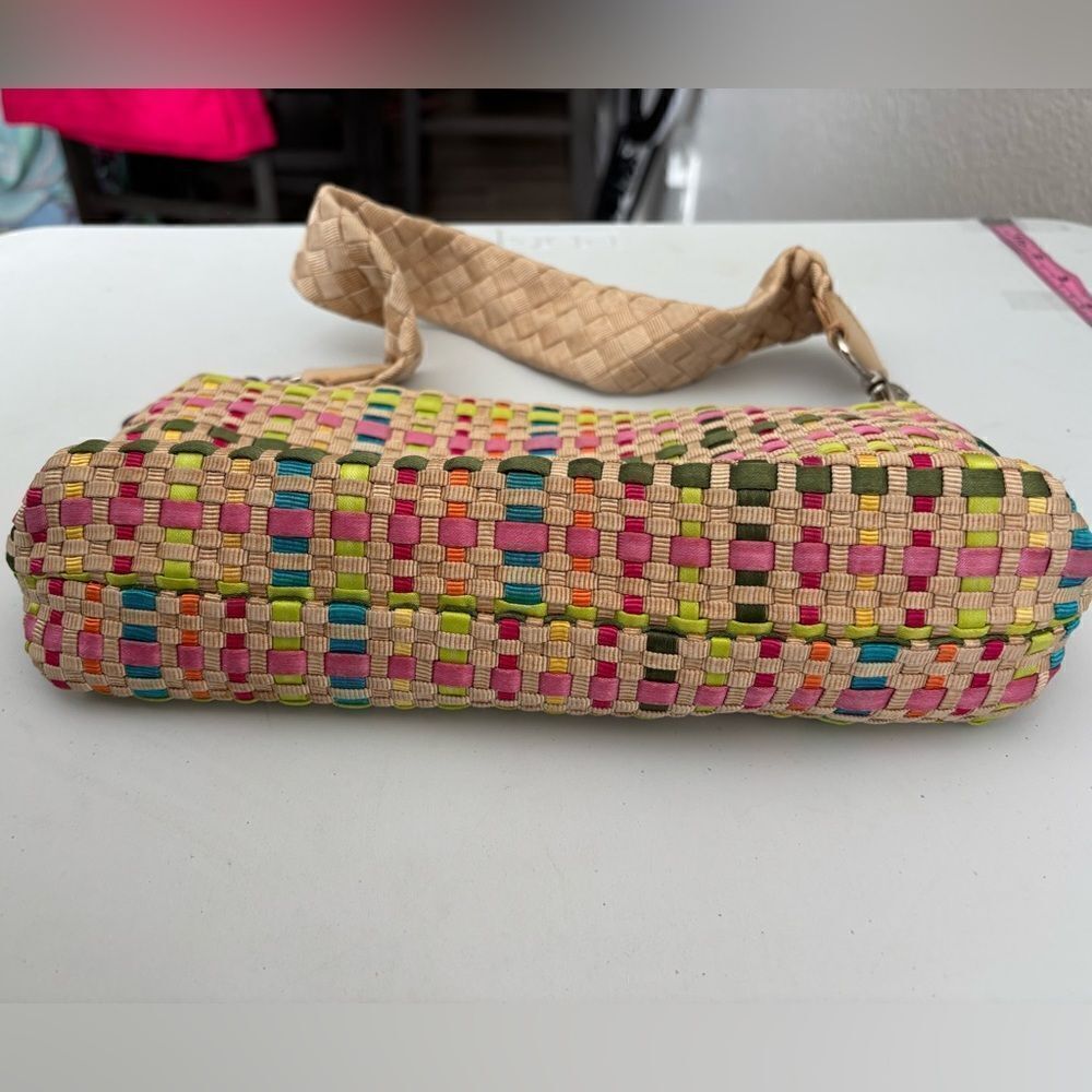 The Sak Vintage 90s Ribbon Woven Bag - Picture 2 of 8